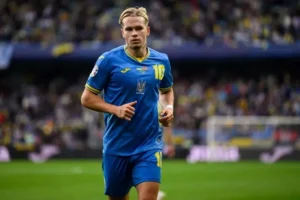 Погані новини для збірної України. Мудрик травмувався на тренуванні «Тоттенгема»