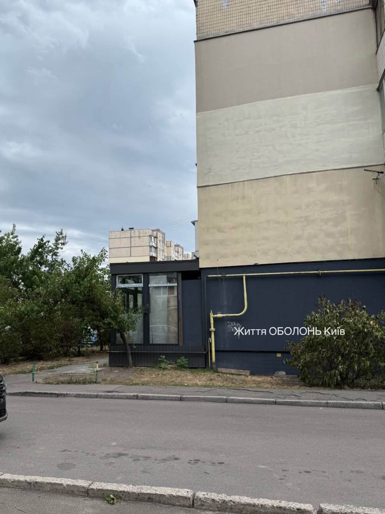 Заради прибудови було перенесено газову трубу
