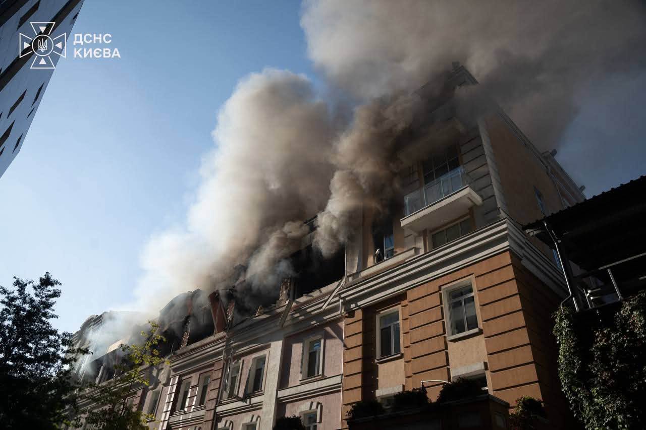 Наслідки атаки у Києві 23 вересня