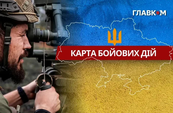 Карта бойових дій в Україні станом на 26 вересня 2026 року