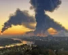 Сили оборони уразили три установки Московського НПЗ за 15 км від Кремля
