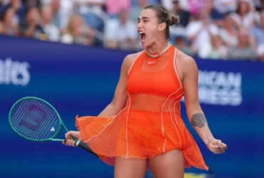 Прихильниця Лукашенка розтрощила ракетку після програного фіналу US Open