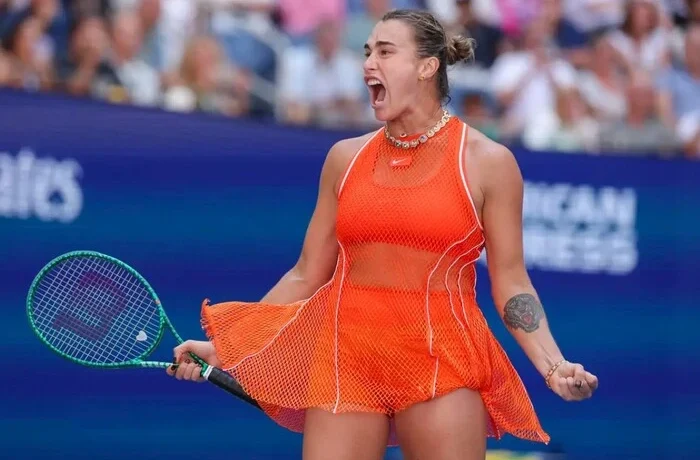 Прихильниця Лукашенка розтрощила ракетку після програного фіналу US Open