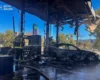 Удар по АЗС у Голосіївському районі: з’явилися фото з місця влучання