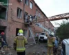 Атака на Хмельницький. Патрульні показали перші хвилини після удару (відео)
