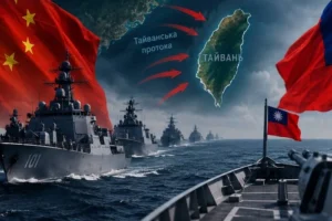 Китай посилив морський тиск на Тайвань – Bloomberg