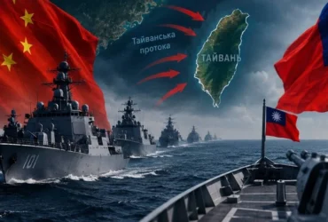 Китай посилив морський тиск на Тайвань – Bloomberg