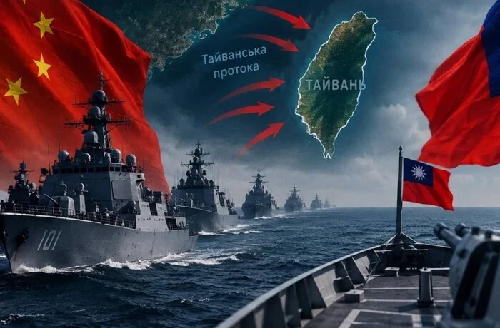 Китай посилив морський тиск на Тайвань – Bloomberg