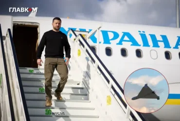 Літак Зеленського ледь не збив дрон під час вильоту з Молдови – прем’єр Норвегії