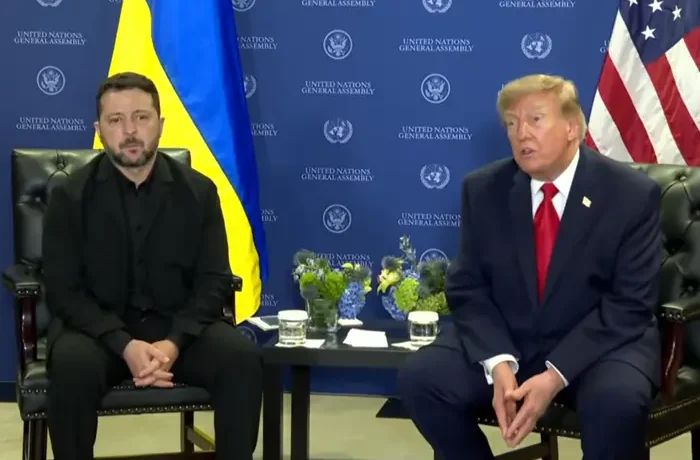 Розпочалися переговори Зеленського і Трампа у Нью-Йорку: онлайн-трансляція