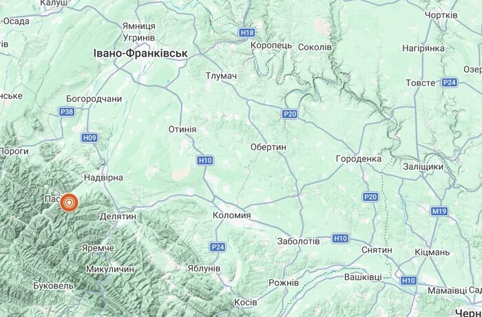 На Івано-Франківщині стався землетрус