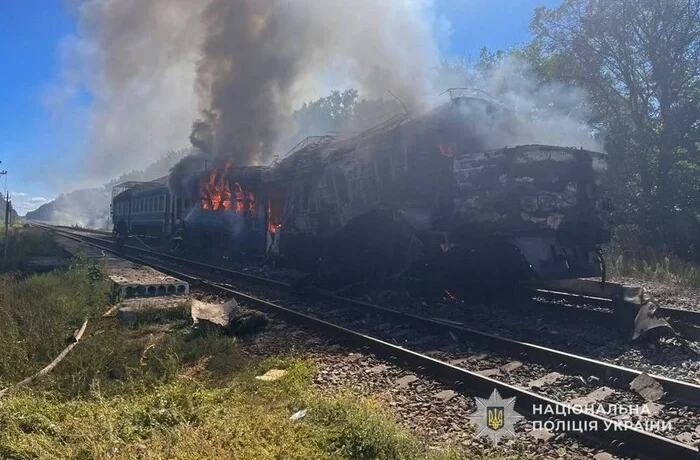 Росіяни атакували авто з людьми та потяг на Сумщині