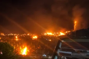 Сочі знову палає, порт під атакою морських дронів – ЗМІ