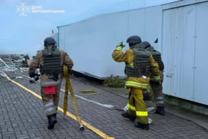 Росія атакувала АЗС та залізничні об’єкти на Житомирщині