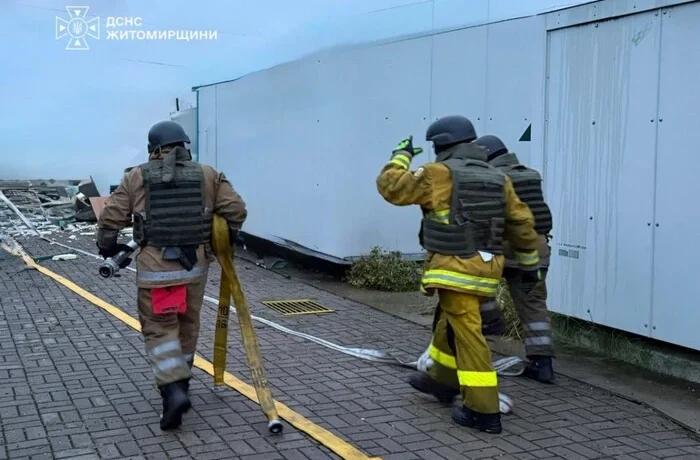 Росія атакувала АЗС та залізничні об’єкти на Житомирщині