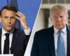 Макрон відповів Трампу, який позначив французькі острови прапором США