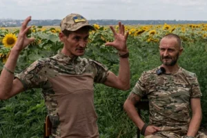 Четверо бійців «Шквалу» змусили здатися близько 30 окупантів. Серед полонених був двійник Пригожина