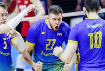 Чоловіча збірна України з волейболу обіграла Латвію на старті товариського турніру в Естонії