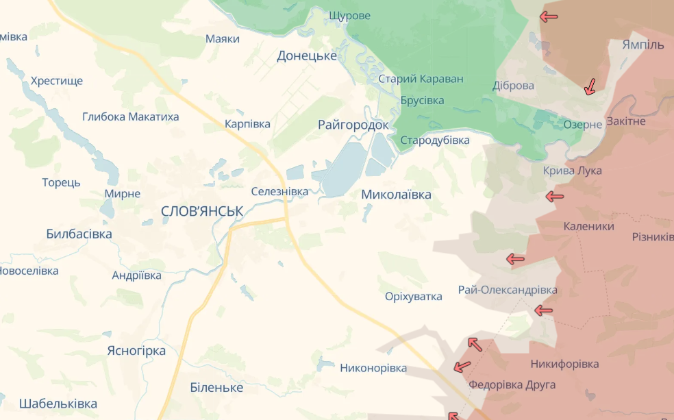 Карта бойових дій в Україні станом на 28 вересня 2026 року фото 5