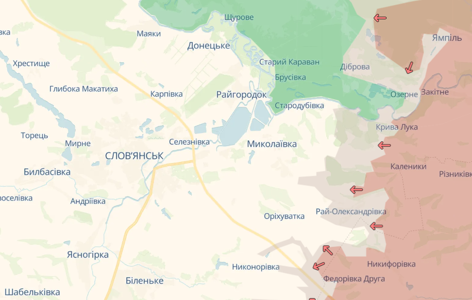 Карта бойових дій в Україні станом на 29 вересня 2026 року фото 5