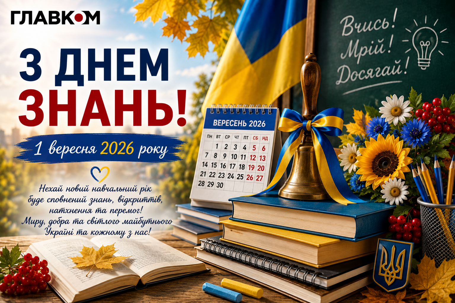 День знань: привітання з 1 вересня у прозі, віршах та листівках фото 5