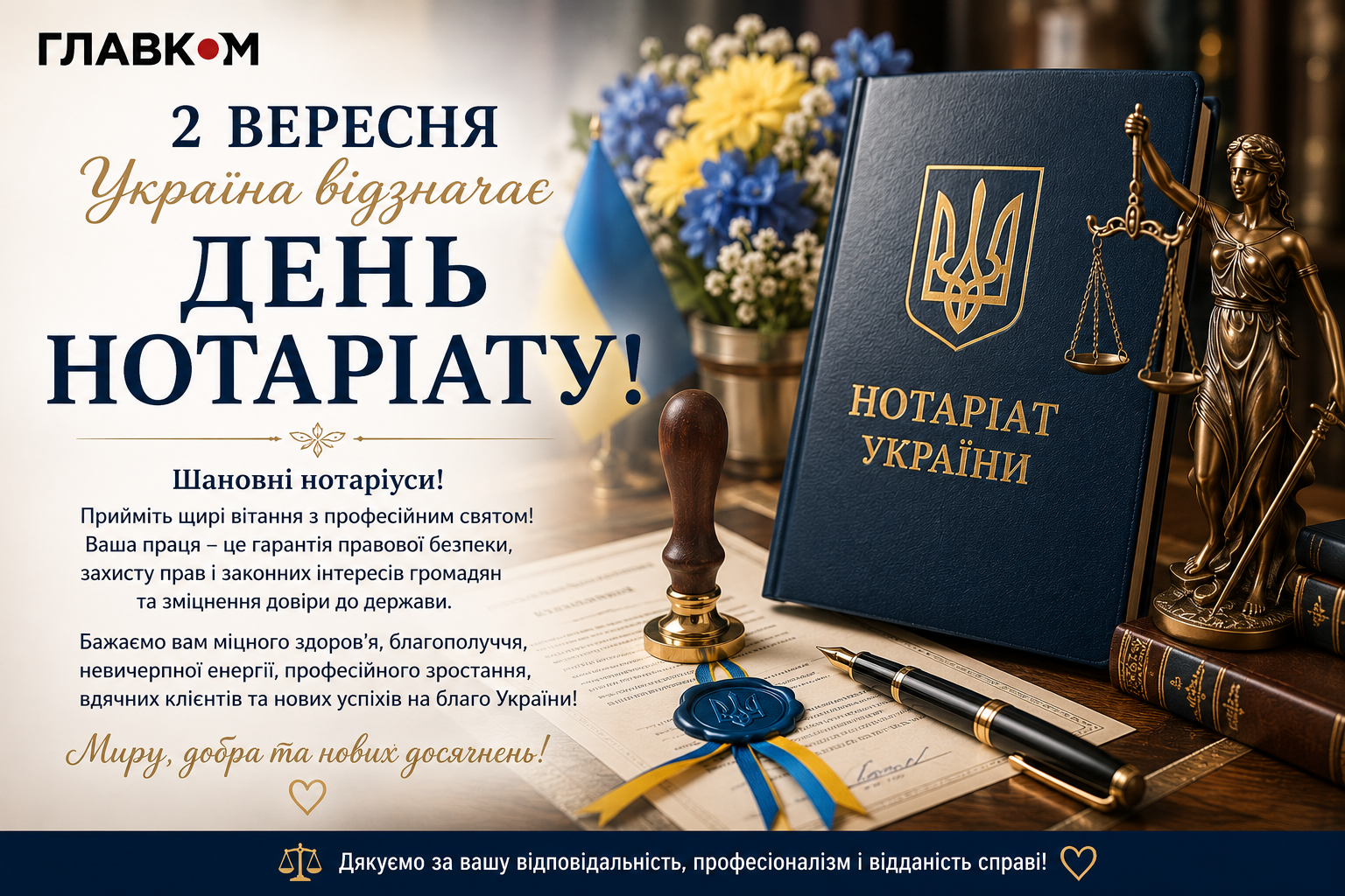 День нотаріуса 2026: історія свята, привітання та яскраві листівки фото 1