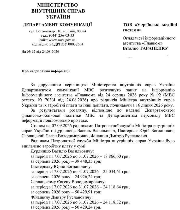 Оприлюднено список радників нового глави МВС фото 1