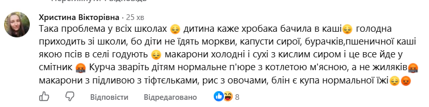 «Що це на тарілці?» У львівській школі вибухнув скандал навколо безкоштовних обідів фото 4