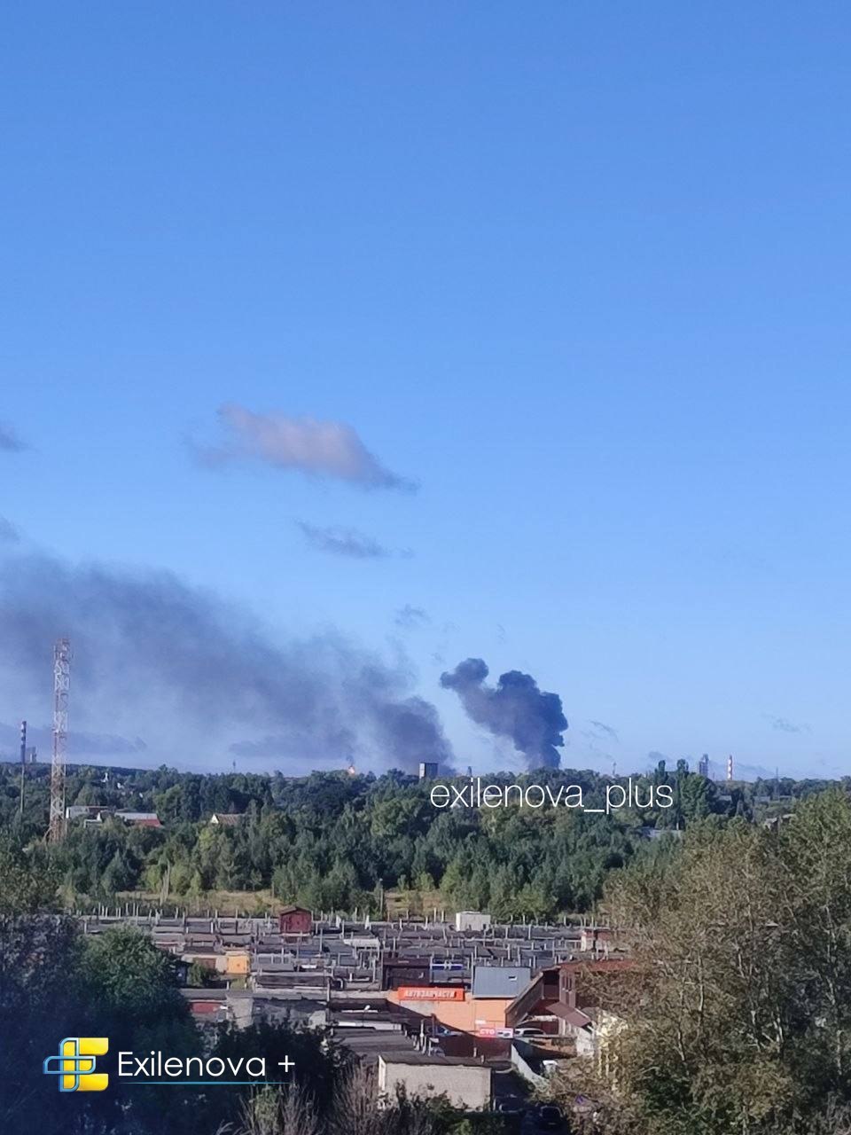 У Рязані спалахнув НПЗ 
