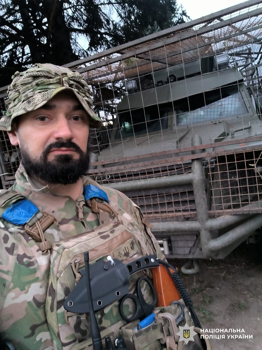 Михайло Штинда  на фронті