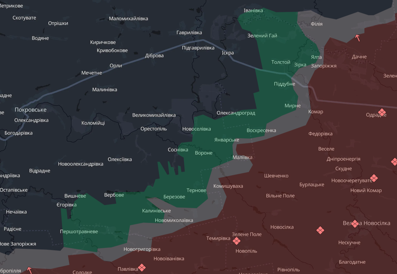 Карта бойових дій в Україні станом на 19 жовтня 2026 року фото 9