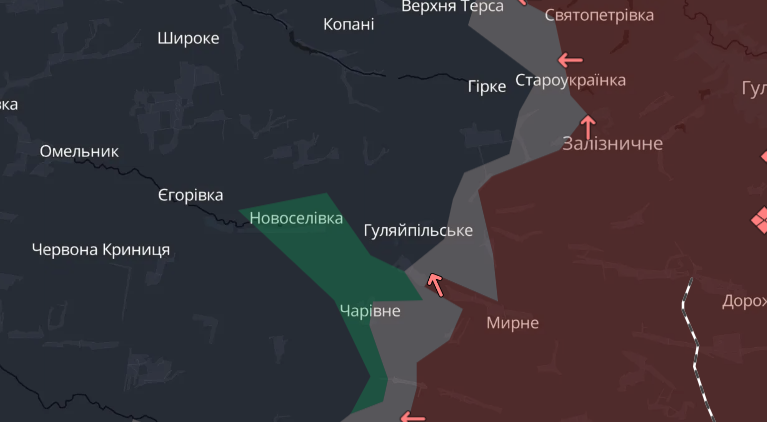 Карта бойових дій в Україні станом на 8 жовтня 2026 року фото 10