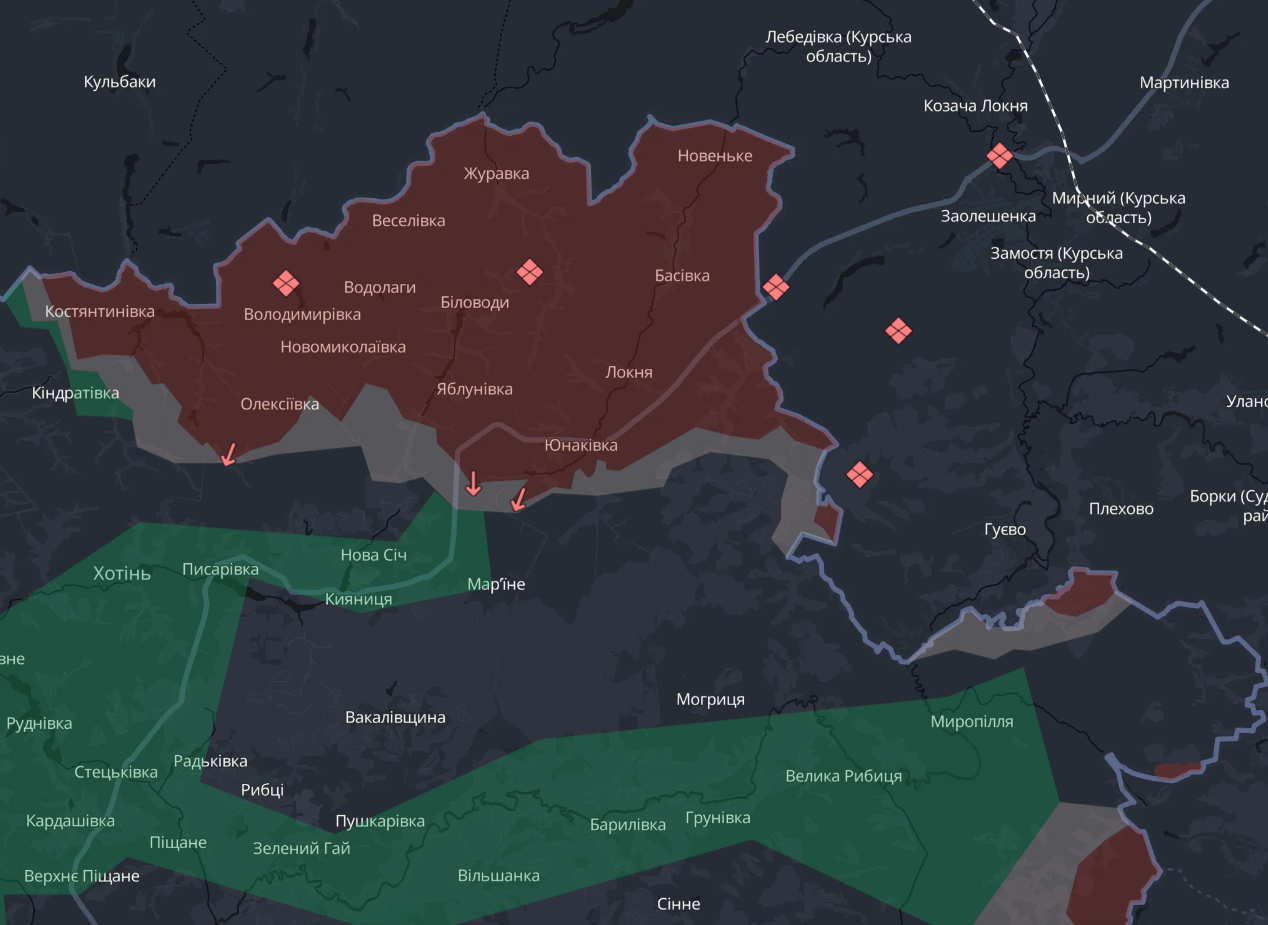 Карта бойових дій в Україні станом на 19 жовтня 2026 року фото 1