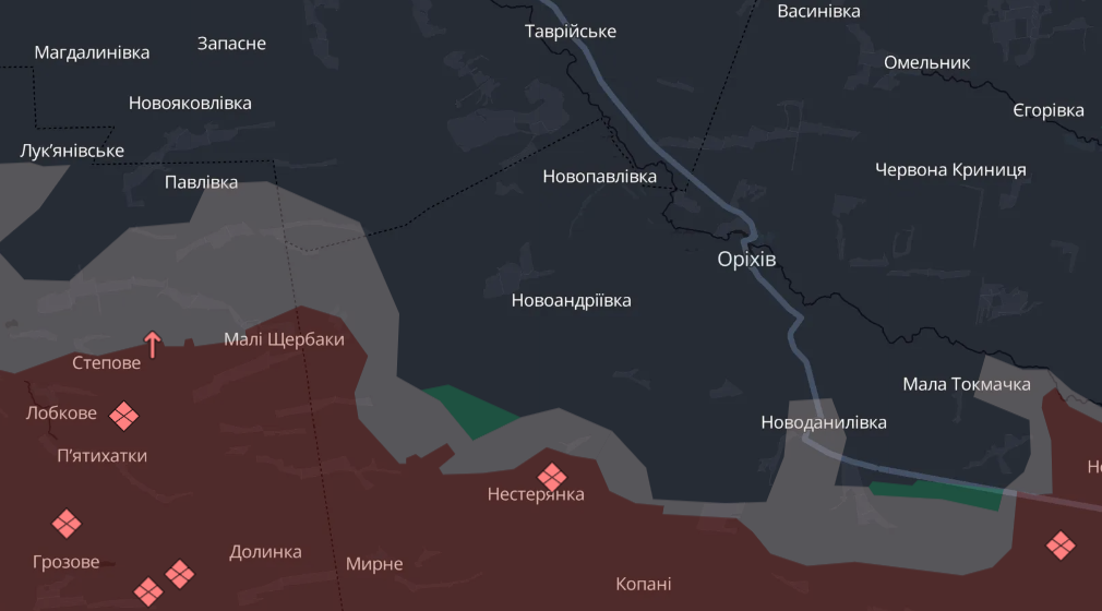Карта бойових дій в Україні станом на 19 жовтня 2026 року фото 11