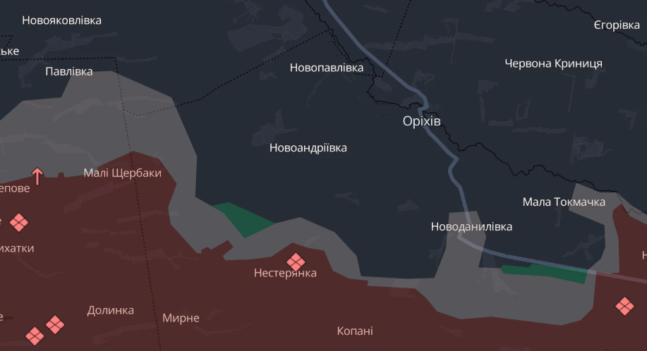 Карта бойових дій в Україні станом на 8 жовтня 2026 року фото 11
