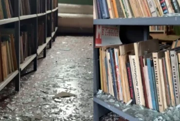 Росіяни пошкодили Книжкову палату, де зберігаються усі видання України з 1917 року