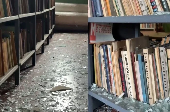 Росіяни пошкодили Книжкову палату, де зберігаються усі видання України з 1917 року