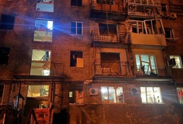 Росія вдарила по житловому будинку у Запоріжжі