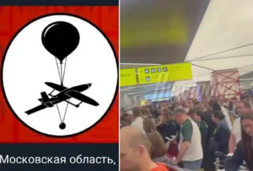 Атака повітряних куль спричинила колапс в аеропортах Москви – ЗМІ
