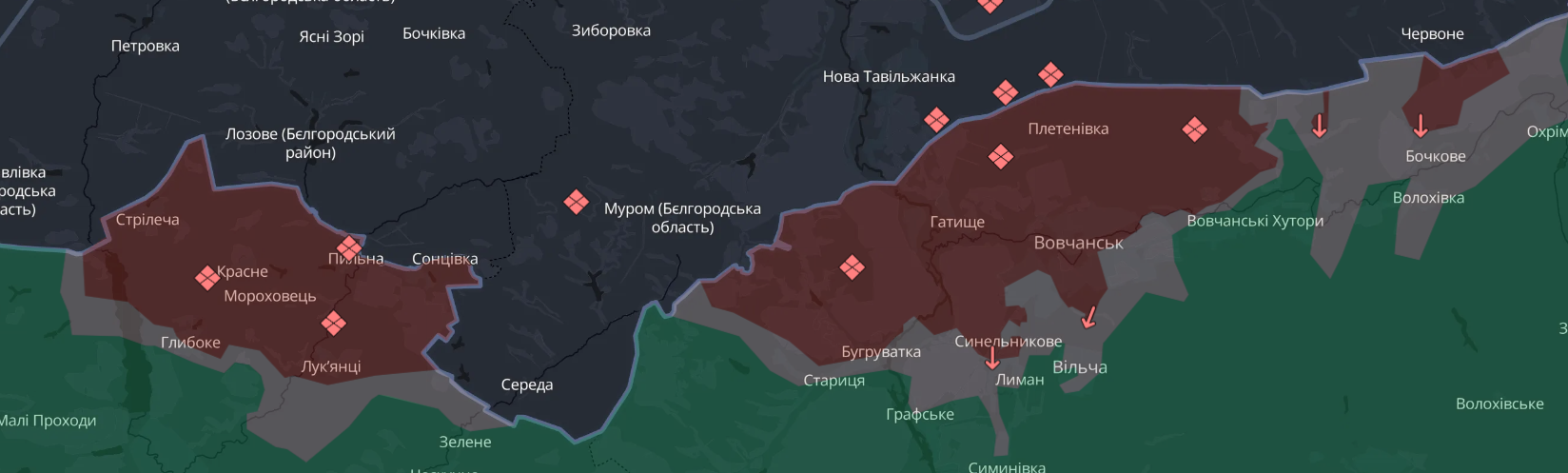 Карта бойових дій в Україні станом на 9 жовтня 2026 року фото 2