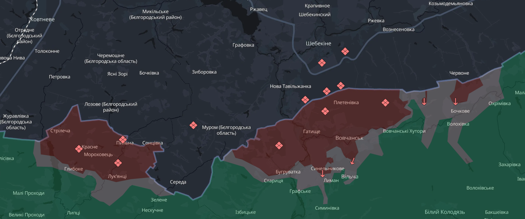 Карта бойових дій в Україні станом на 20 жовтня 2026 року фото 2