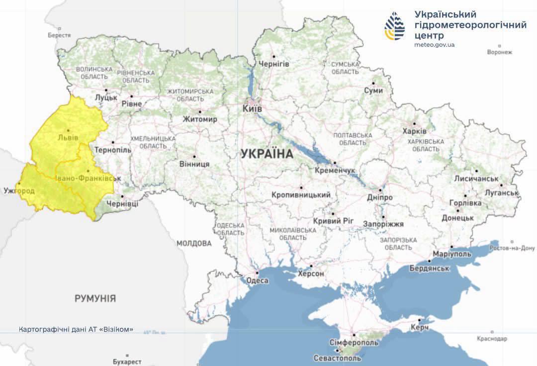 В Україні тепло, на заході значні дощі: погода на 22 жовтня 2026 року фото 2