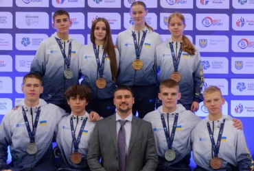 Збірна України досягла історичного успіху на Чемпіонаті світу з карате U21