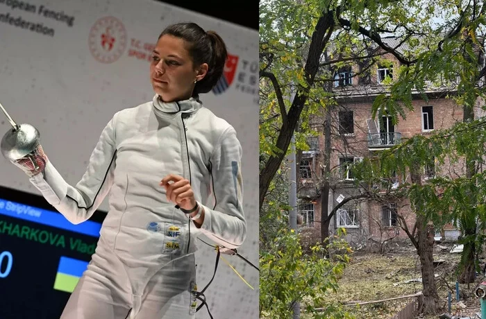 Будинок чемпіонки світу з фехтування Влади Харькової постраждав внаслідок обстрілу Києва