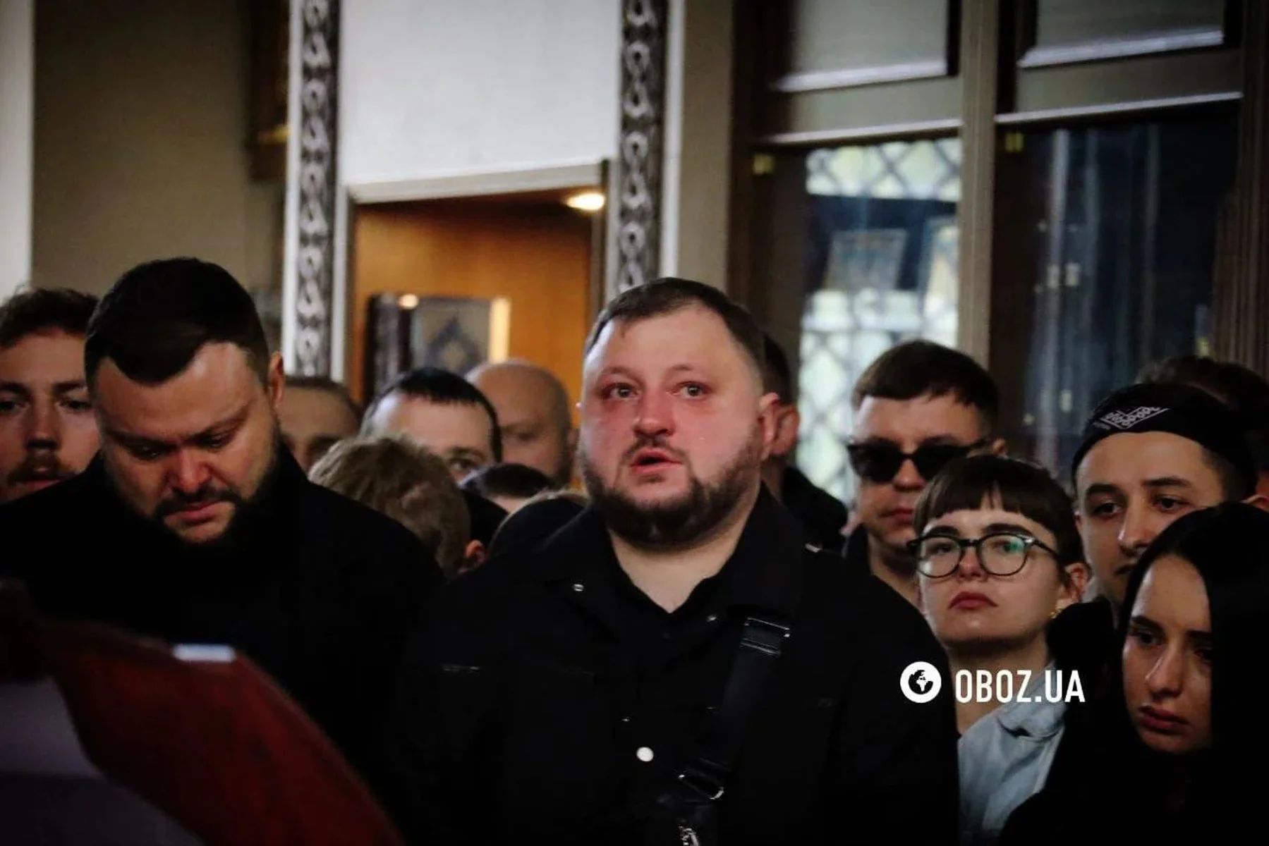 Церемонія прощання з коміком Венею
