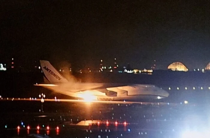 В аеропорту Японії сталося займання українського літака Ан-124 «Руслан»