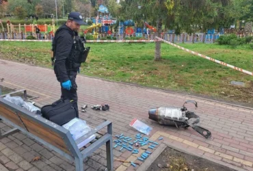 У столичному парку «Орлятко» через падіння уламків дрона постраждали дві жінки