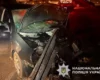 В Обухові автівка врізалася у відбійник, водійка загинула