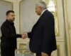 Зеленський зустрівся з міністром Ізраїлю, який ледве не потрапив під удар РФ