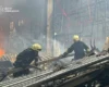 Росіяни атакували логістичні склади у Бучанському районі (фото)